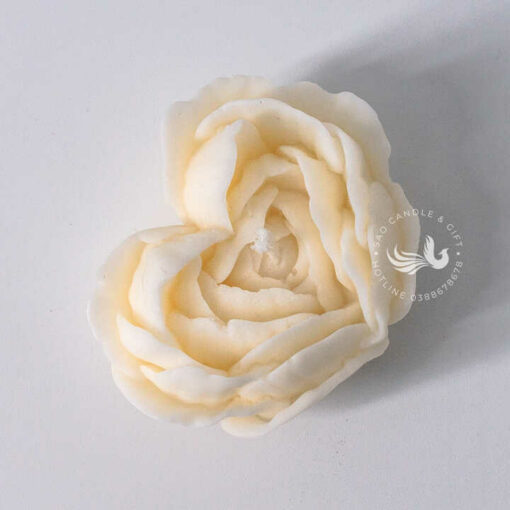 Nến Thơm Tạo Hình Hoa Hồng Trái Tim Handmade