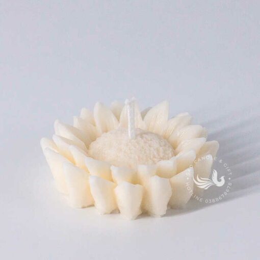 Nến Thơm Tạo Hình Hoa Hướng Dương Lớn Handmade