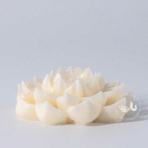 Nến Thơm Tạo Hình Hoa Sen Quan Âm Handmade