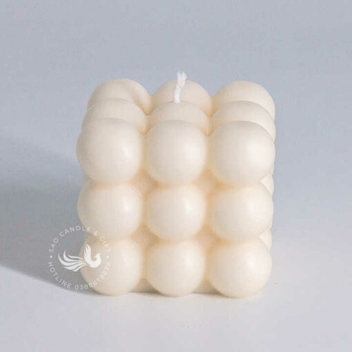 Nến Thơm Tạo Hình Khối Rubik Tròn Handmade