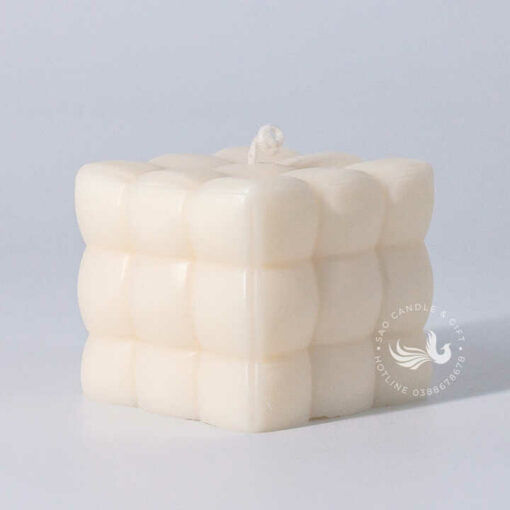 Nến Thơm Tạo Hình Khối Rubik Vuông Thơm Phòng