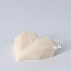 Nến Thơm Tạo Hình Trái Tim Kim Cương Handmade