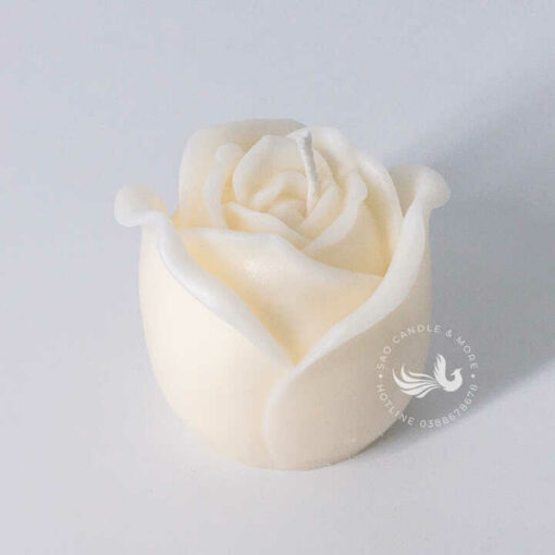 Nến Thơm Decor Handmade Tạo Hình Hoa Hồng Làm Quà Tặng