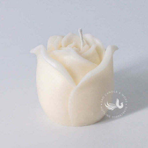 Nến Thơm Decor Handmade Tạo Hình Hoa Hồng Thơm Phòng