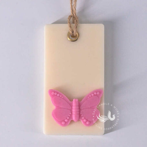 Sáp Thơm Handmade Họa Tiết Bướm Cao Cấp