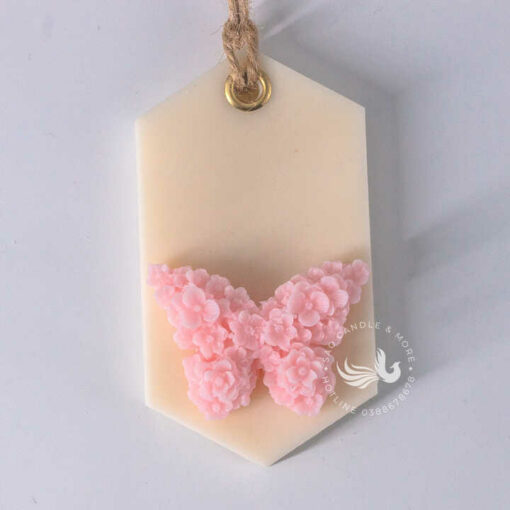 Sáp Thơm Handmade Họa Tiết Bướm Hoa Handmade