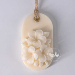 Sáp Thơm Handmade Họa Tiết Cum Hoa Sứ Cao Cấp