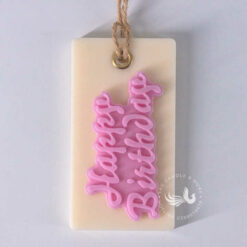 Sáp Thơm Handmade Họa Tiết Happy Birthday Handmade