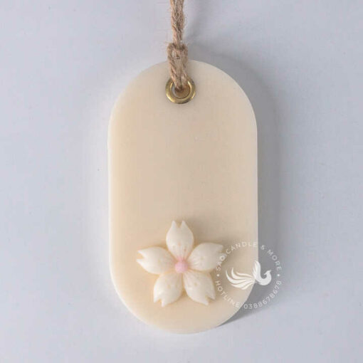 Sáp Thơm Handmade Họa Tiết Hoa Anh Đào Cao Cấp