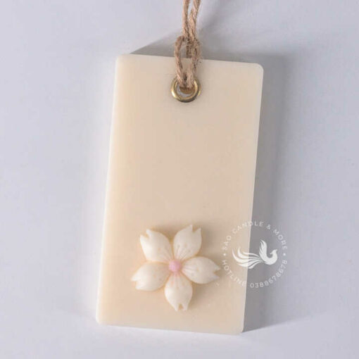Sáp Thơm Handmade Họa Tiết Hoa Anh Đào Thơm Phòng