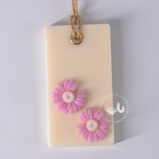 Sáp Thơm Handmade Họa Tiết Hoa Cúc Cao Cấp