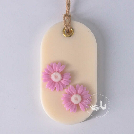 Sáp Thơm Handmade Họa Tiết Hoa Cúc Handmade