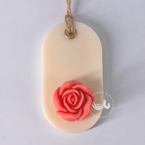 Sáp Thơm Handmade Họa Tiết Hoa Hồng Cao Cấp