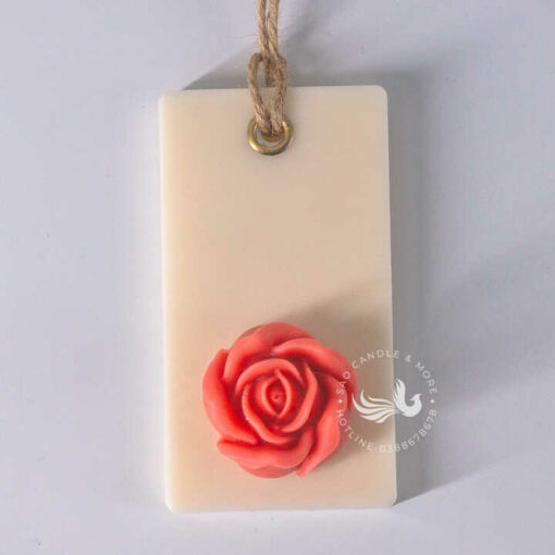 Sáp Thơm Handmade Họa Tiết Hoa Hồng Handmade