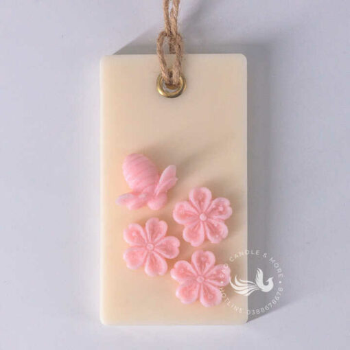 Sáp Thơm Handmade Họa Tiết Hoa Mai Cao Cấp