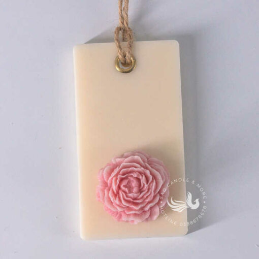 Sáp Thơm Handmade Họa Tiết Hoa Mẫu Đơn Cao Cấp