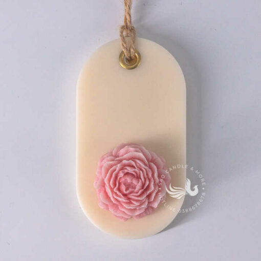 Sáp Thơm Handmade Họa Tiết Hoa Mẫu Đơn Thơm Phòng